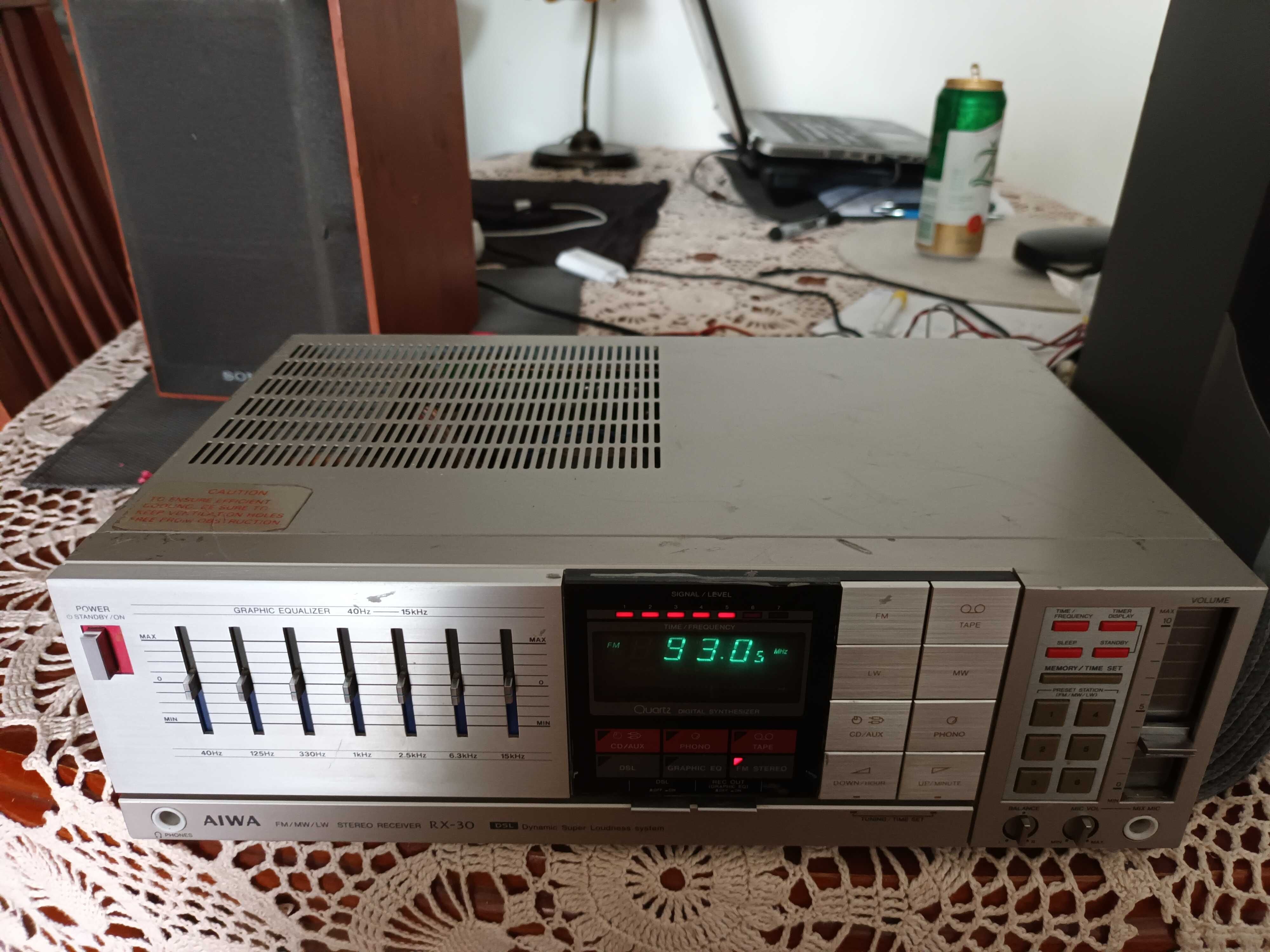 Amplituner Aiwa RX-30 Stereo Receiver sprawny Nowa cena