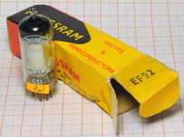 Lampa elektronowa EF92 TUNGSRAM NIEUŻYWANA [022]