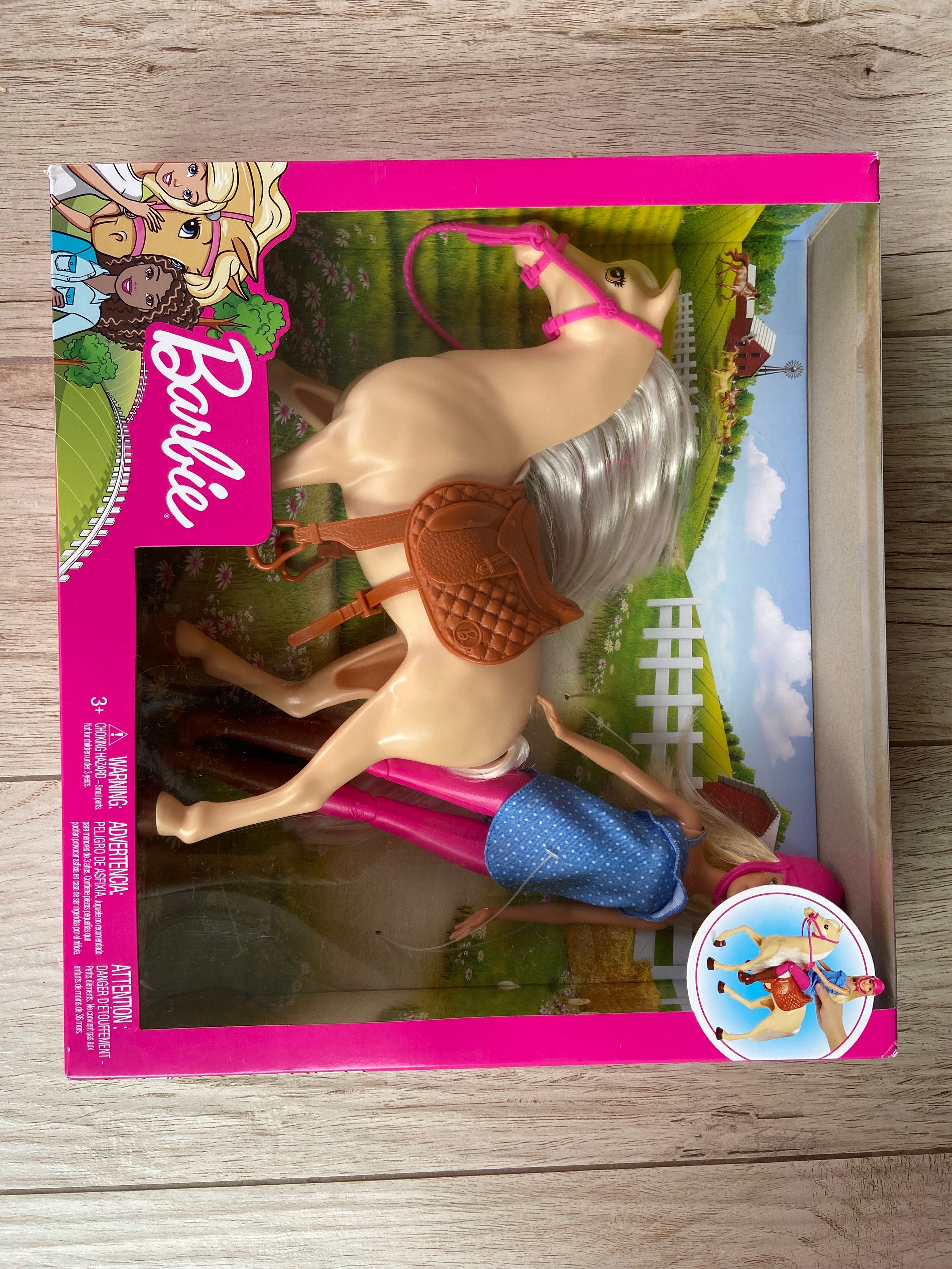 Zestaw Barbie koń
