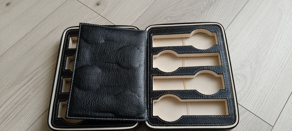 Pudełko etui podróżne na zegarki