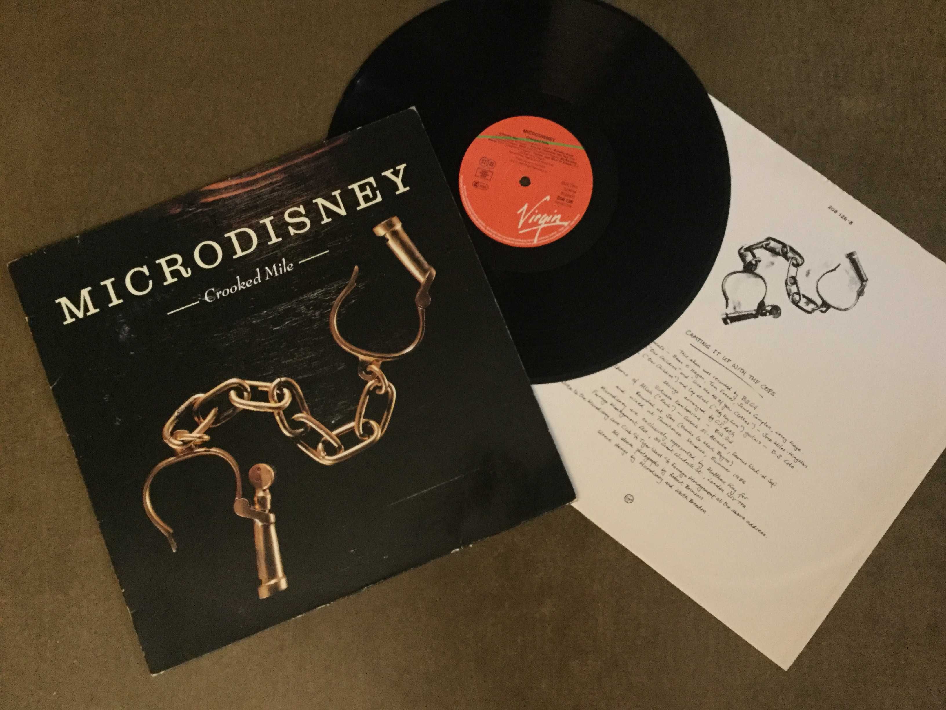 Microdisney - Crooked Mile LP 1987r. (Cathal Coughlan) Rock