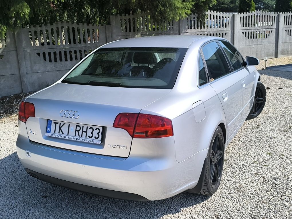 Audi a4 b7 2,0 TDI 140 km klima Xenon Alus 18 6 biegów