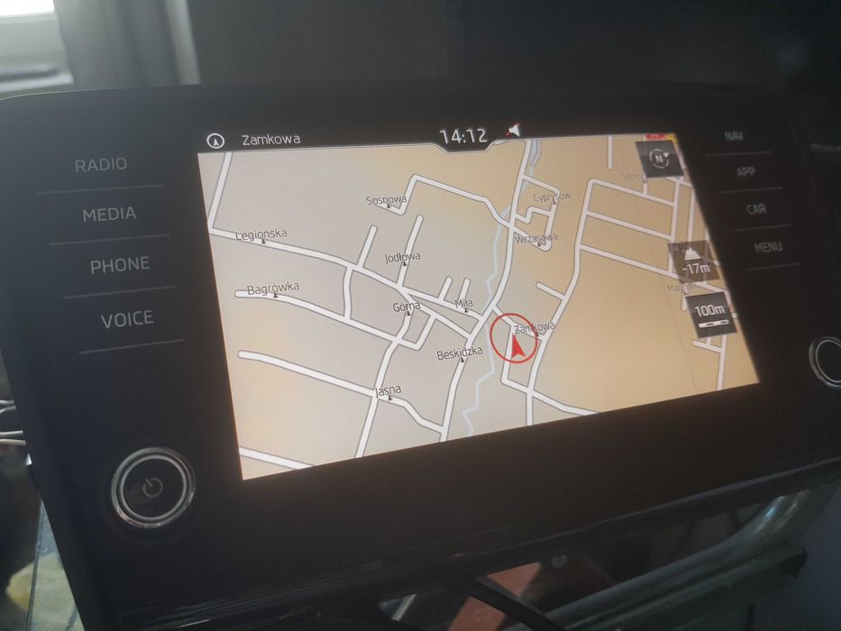 Zestaw MIB2 Nawigacja Amundsen Skoda Octavia 3