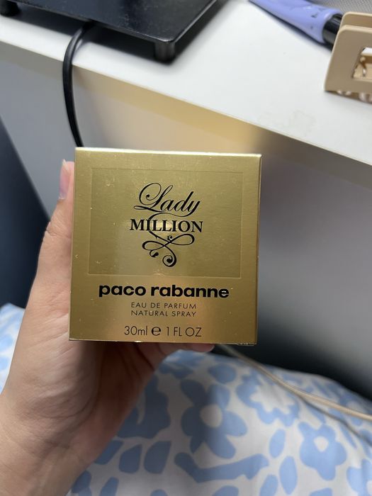 Perfume Lady Milion Paco Rabane, 30ml novo