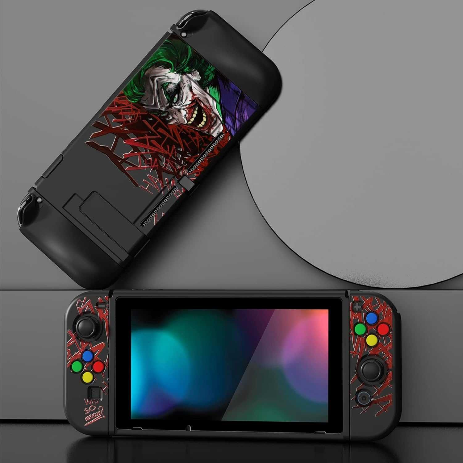 PlayVital Cover Case Nintendo Switch Szkło Hartowane/Nakładki Joystick
