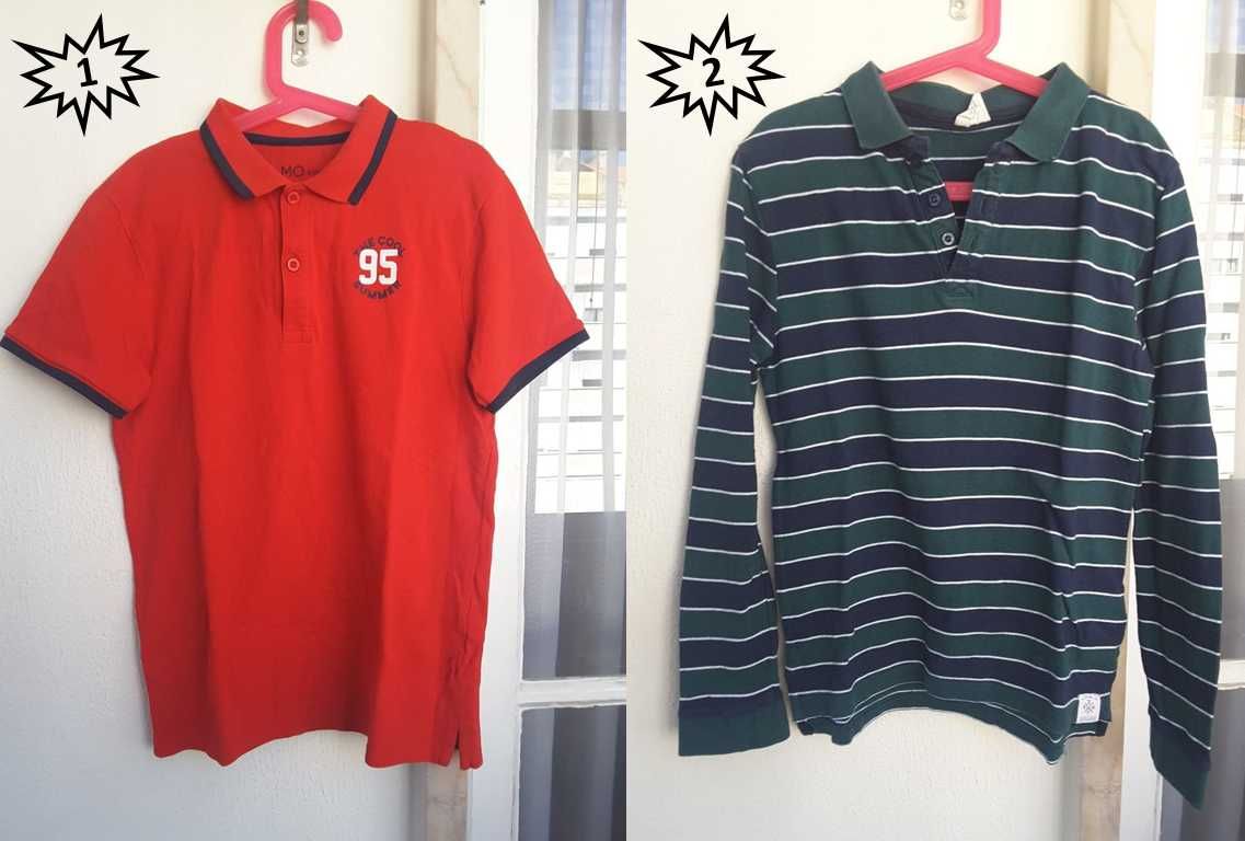 2 Polos de Rapaz - 13/14 Anos e 11/12 Anos - 5€ cada!