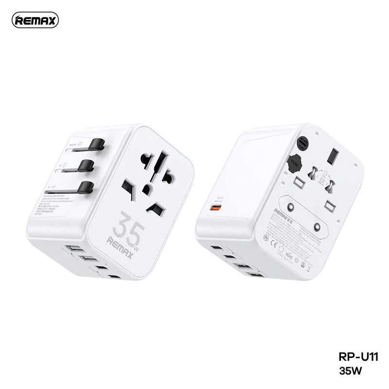 Adapter Podróżny 35W Przejściówka Gniazda USA EU Anglia Polska + 5 USB
