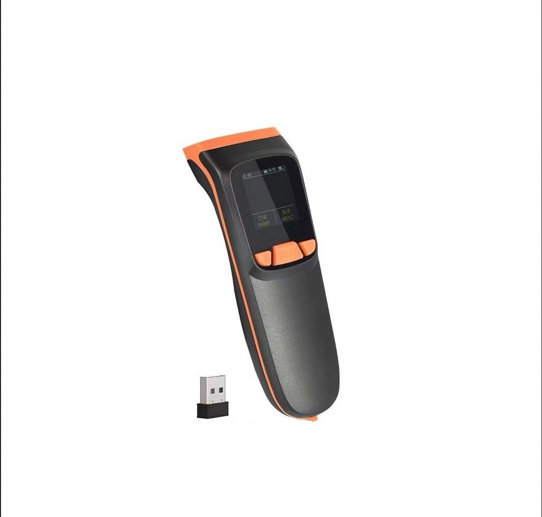 Bezprzewodowy Skaner Kodów Kreskowych Bluetooth z Pamięcią + USB