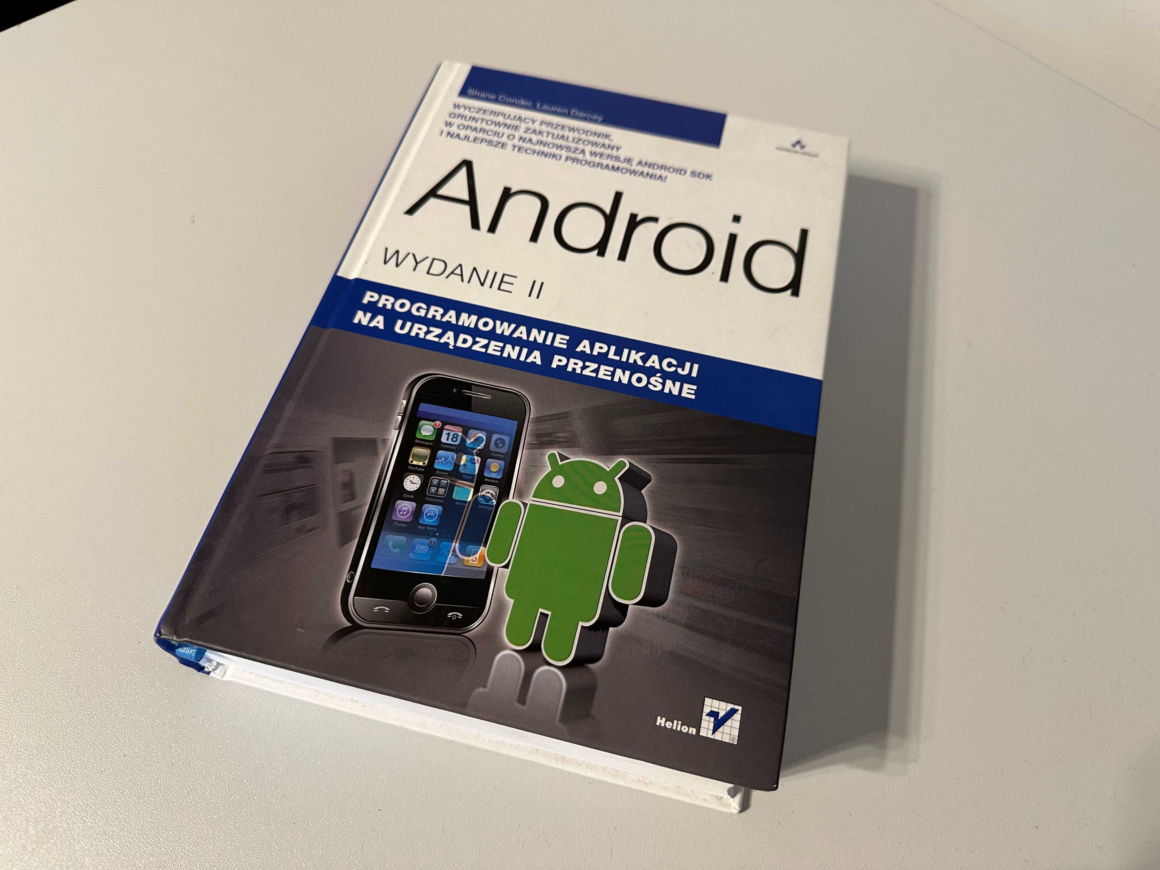 Książka Android Programowanie aplikacji na urządzenia WYDANIE II