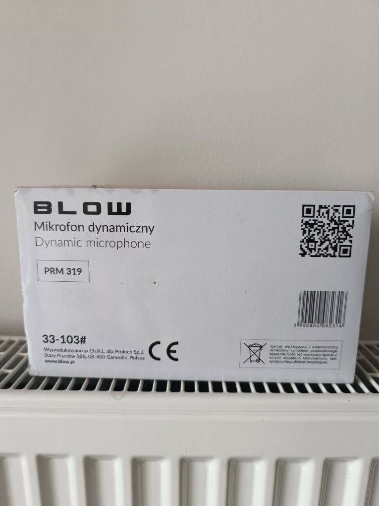 Mikrofon dynamiczny Blow PRM319