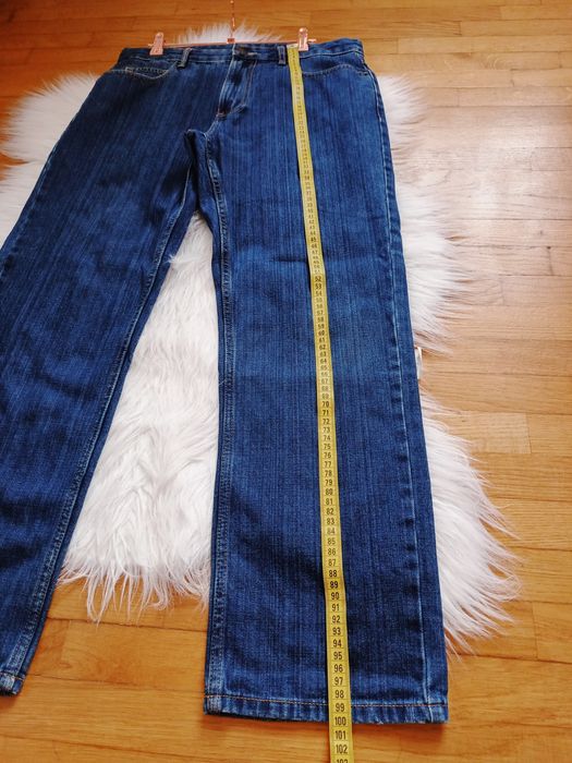 Jeansy boyfriend, Farah classic, W34/ L30, indygo, 100% bawełna