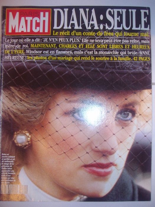 Diana de Gales - 4 Revistas - 1992/1997