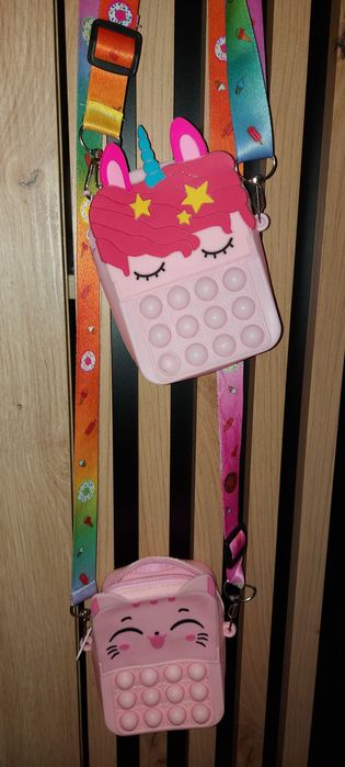 Torebki popit dla dziewczynki 2szt 10 zl