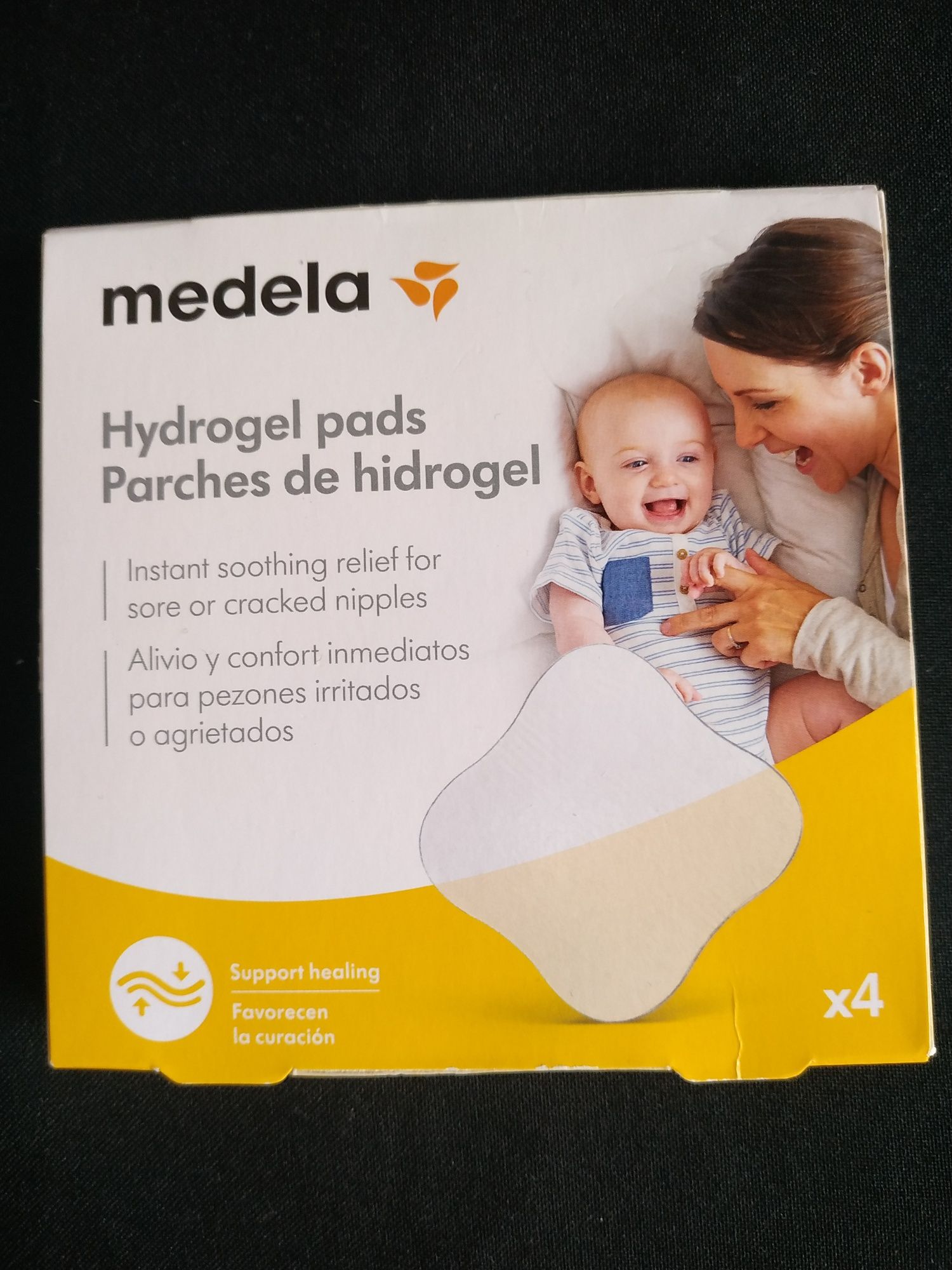 Amofadas de hidrogel da Medela