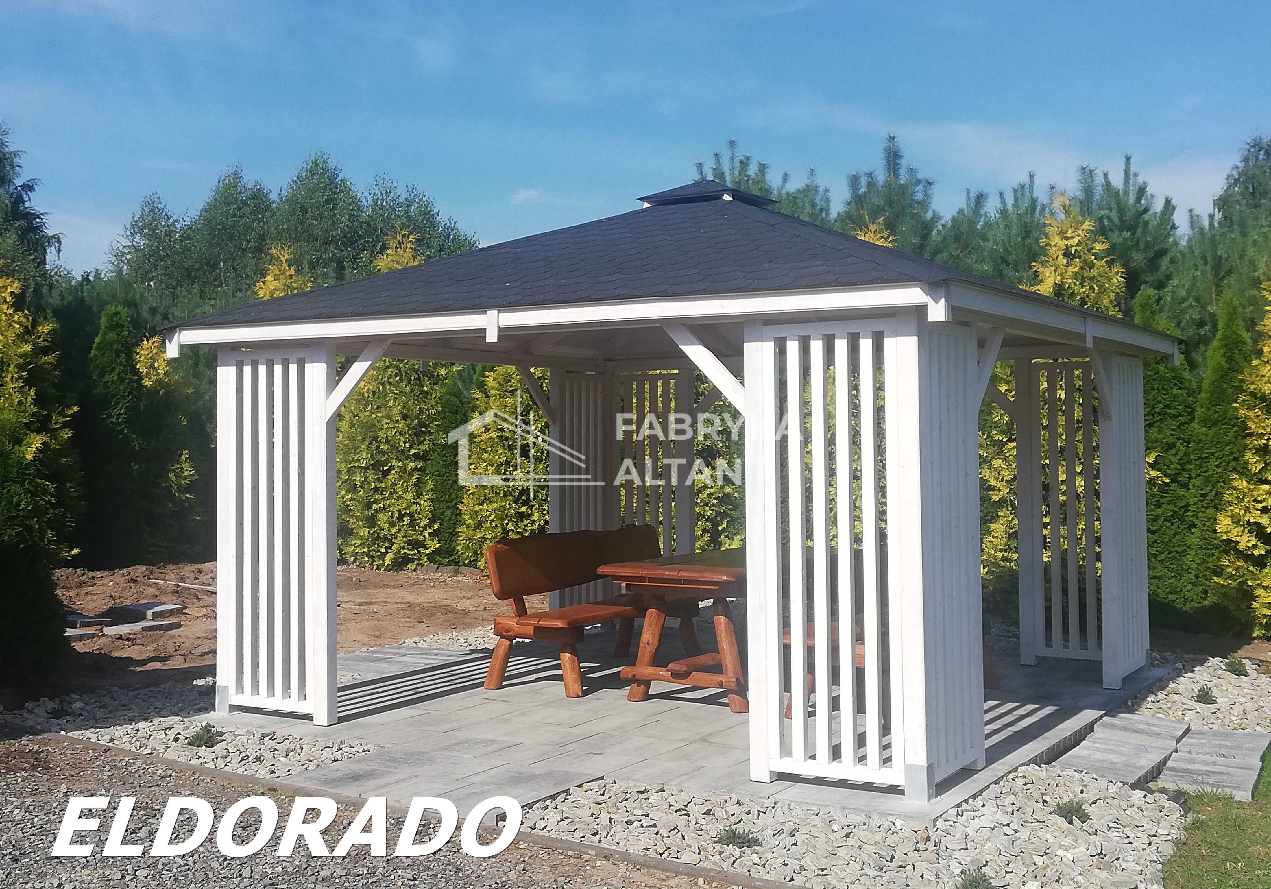 Altana, altanka, ogrodowa, drewniana, 4x4, producent , ELDORADO