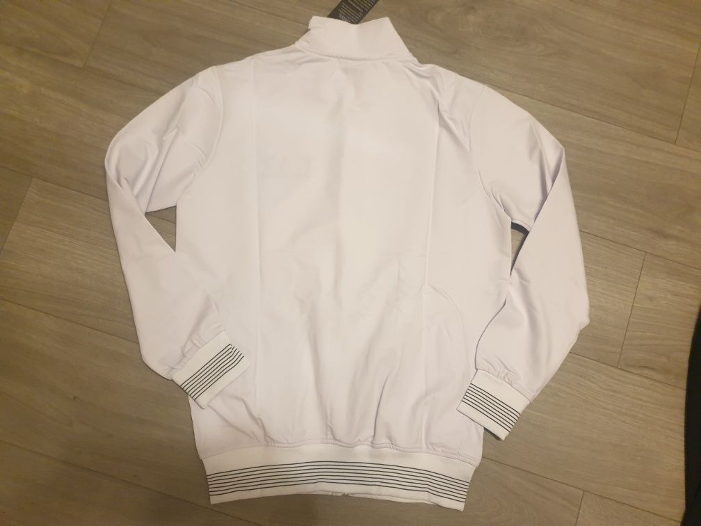 Dres sportowy 2XL Armani EA7 komplet spodnie bluza biały czarny
