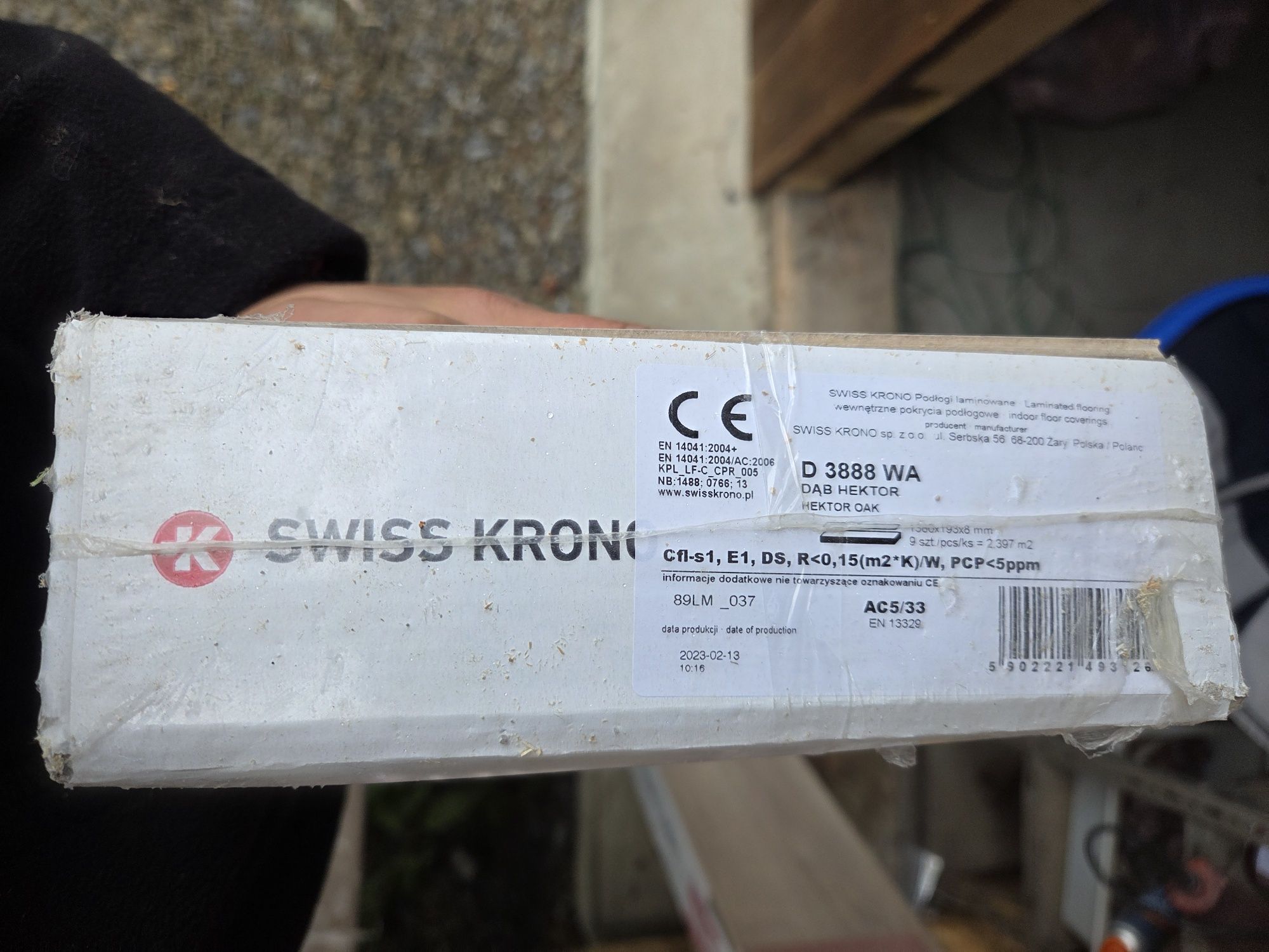 Panel swiss krono 3 paczki dąb Hektor