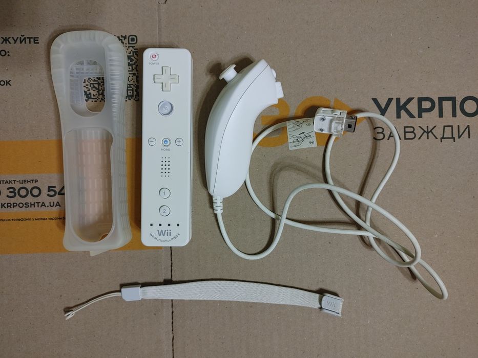 Nintendo Wii remote motion PLUS INSIDE +nunchuk для Wii,Wii mini,Wii U