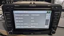 Radio Columbus RNS 510 Skoda