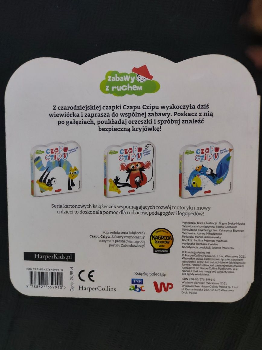 Czipu Czapu Chowaj się jak Wiewiórka