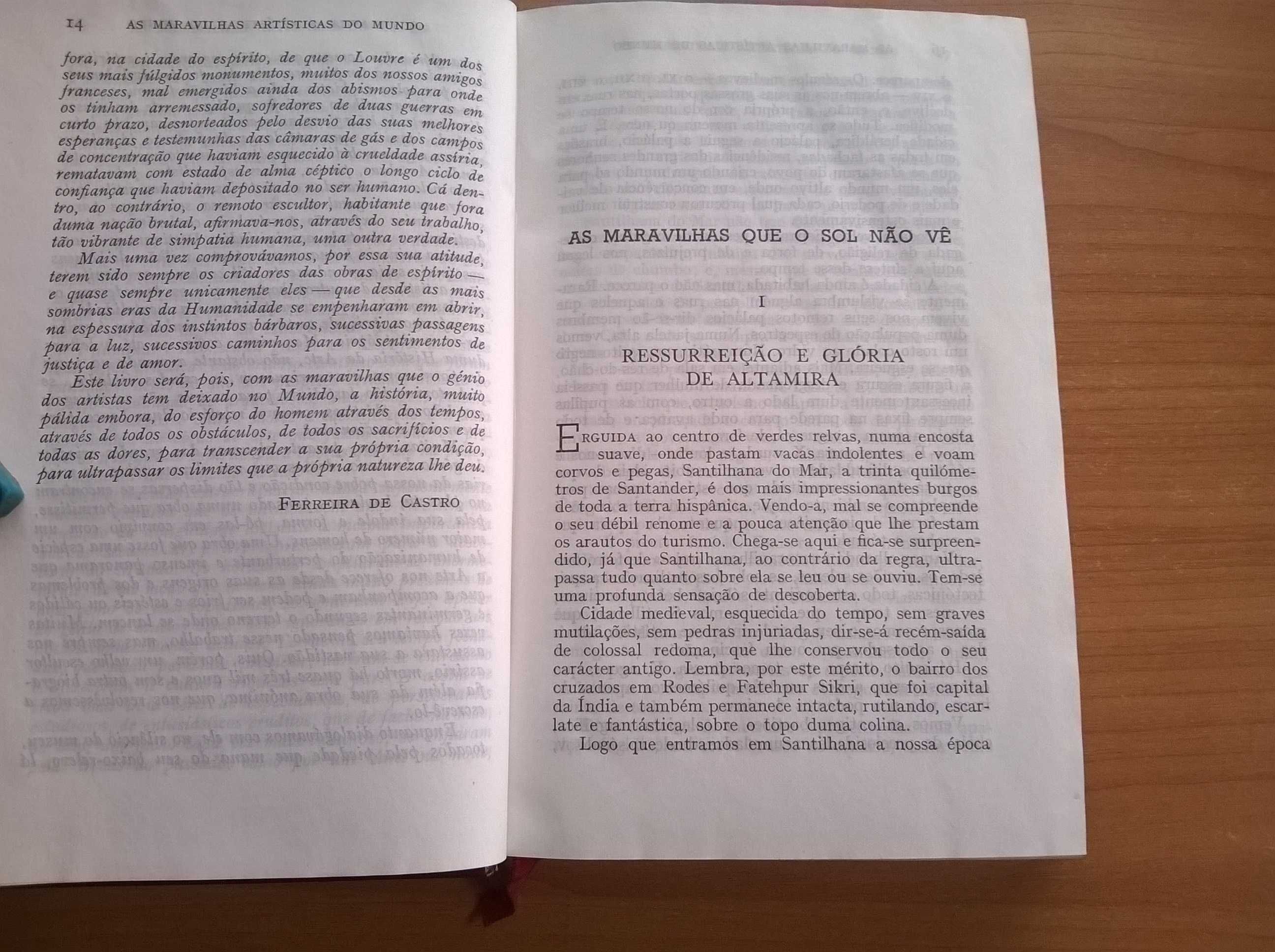 As Maravilhas Artísticas do Mundo (IV volume) - Ferreira de Castro