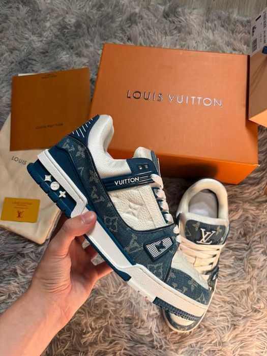 "koszykówki "Louis_Vuitton_Trainer_Blue Roz.43