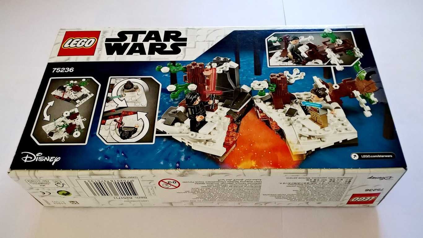 Lego Star Wars 75236 Duel on Starkiller Base selado