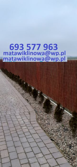 Mata Wiklinowa 1,5m x 5m Bardzo Gesta DOSTAWA GRATIS