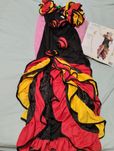 Fato de carnaval rumba girl 1.30-1.50
