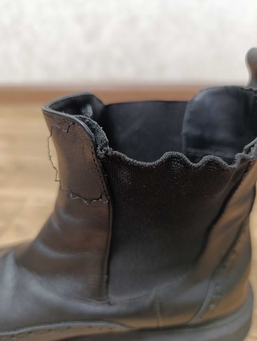 Демісезонні Челсі, турецька м'яка шкіра, 38 розмір