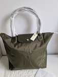 Khaki/ wojskowa zieleń torebka LONGCHAMP roz L