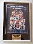 Moldura Filme Slap Shot com Autógrafos (A4)