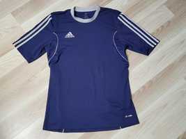 Bluzka sportowa Adidas męska S granatowa 3 paski t-shirt męski