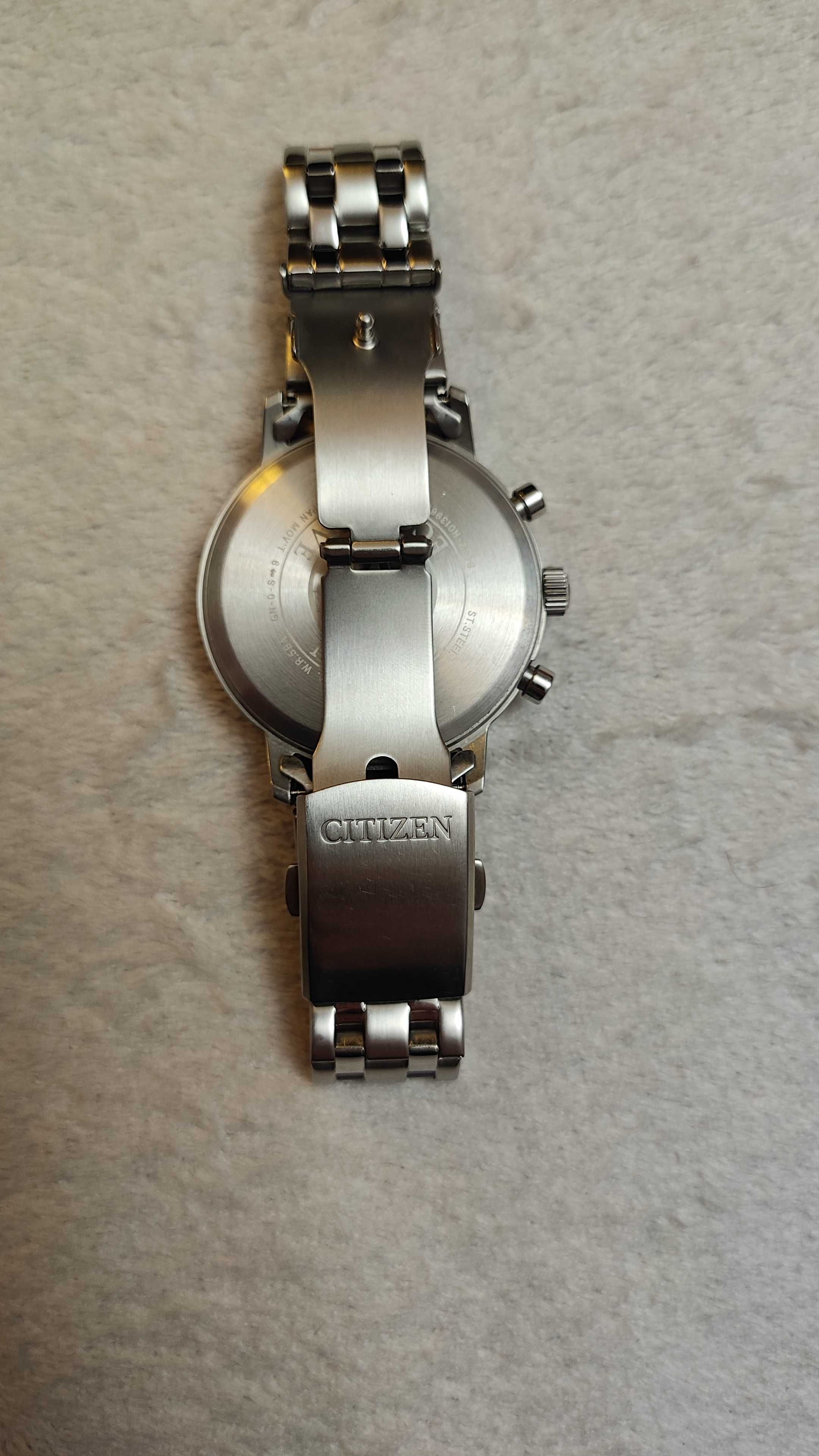 Citizen CA7060 88L Eco-Drive Chronograf Vintage Zegarek Męski +Pudełko