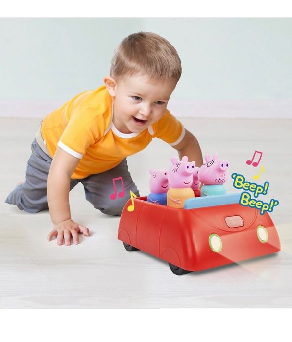 Інтерактивна машинка Свинка Пеппа hasbro car Peppa світло та звук