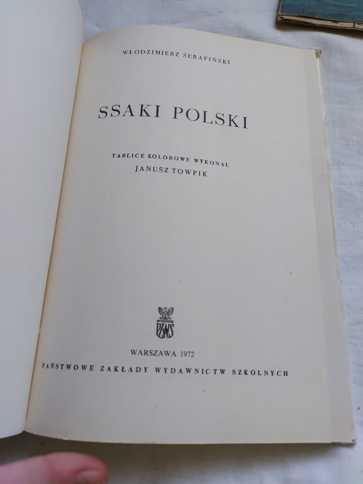 Atlas ssaki polski Włodzimierz serafinski