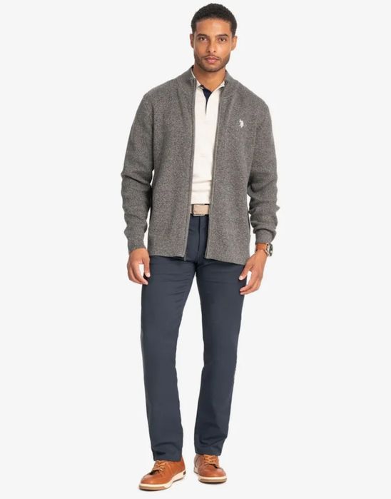 Кардиган чоловічий U.S.Polo сірий .