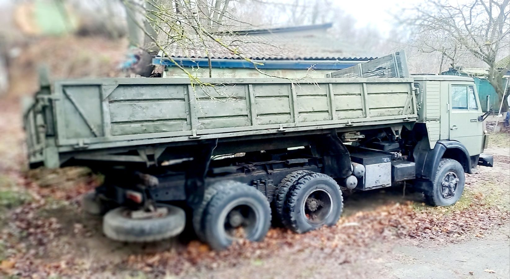 КамАЗ 55102 самосвал колхозник