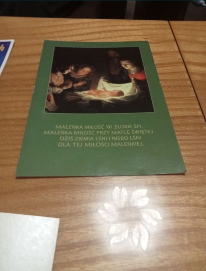 Kartki bożonarodzeniowe dewocjonalia