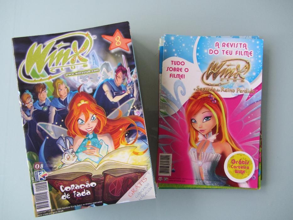 Caderneta cromos Invizimals Completa, Cromos vários, Revistas Winx