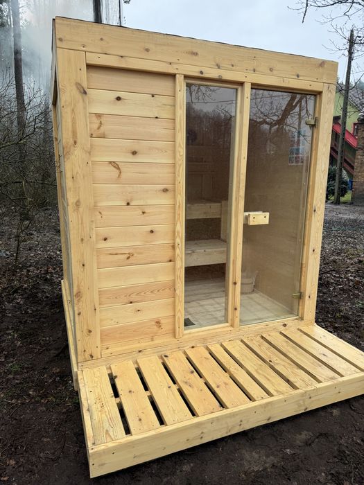 SAUNA MODUŁOWA SAUNA ogrodowa, szybkie terminy montaż cały kraj