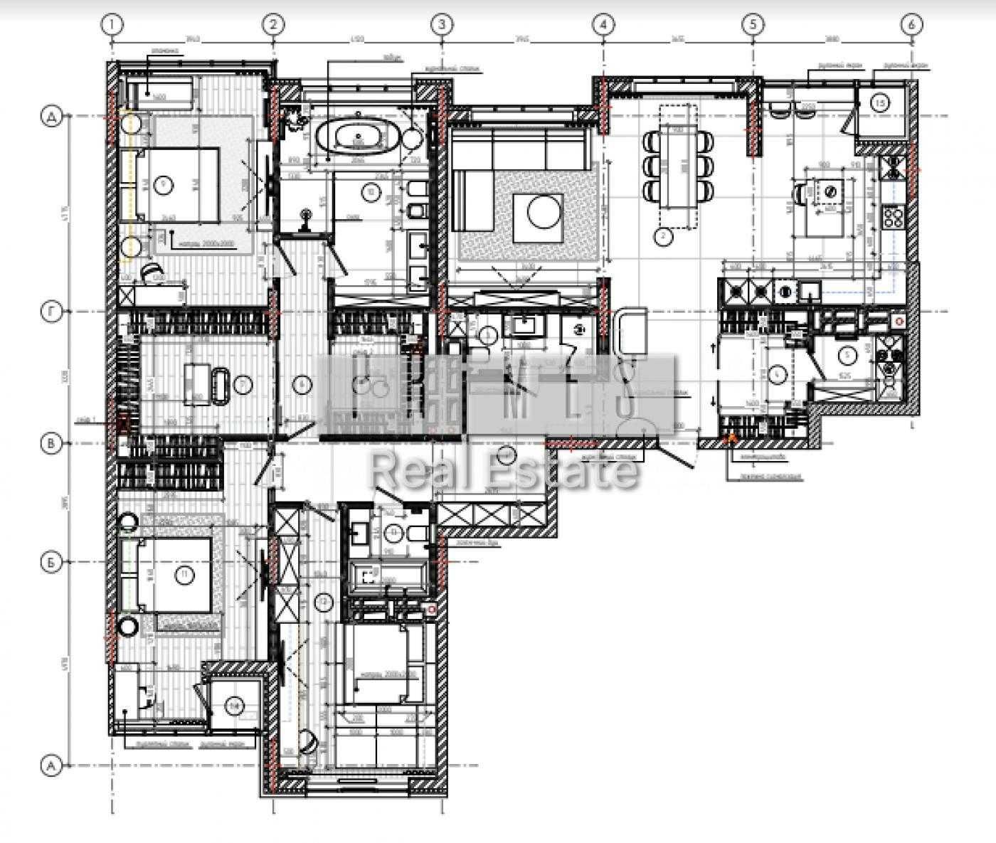 Продажа 4к квартиры 212м2, Новопечерские Липки, Драгомирова, 15а