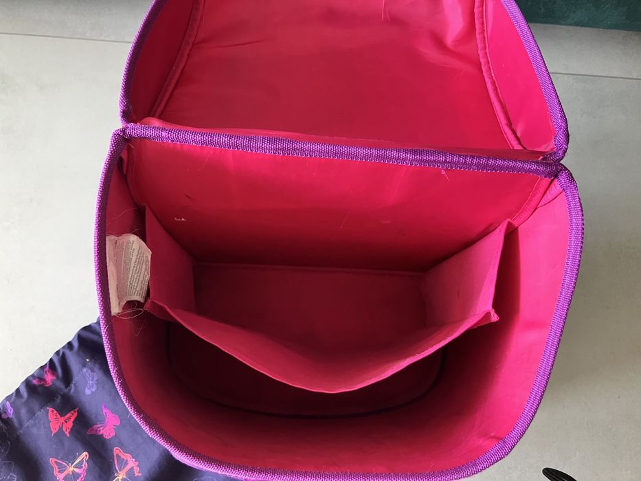 Zestaw plecak, worek i 2 piórniki Herlitz Loop Butterfly