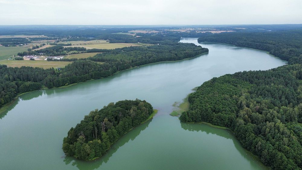 Domki nad jeziorem Kaszuby Świeszyno Wichrowego  wzgórze