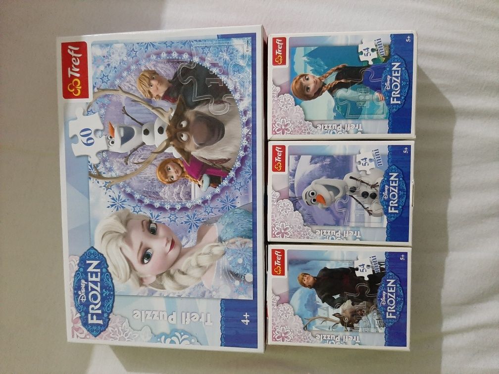 Puzzle kraina lodu frozen