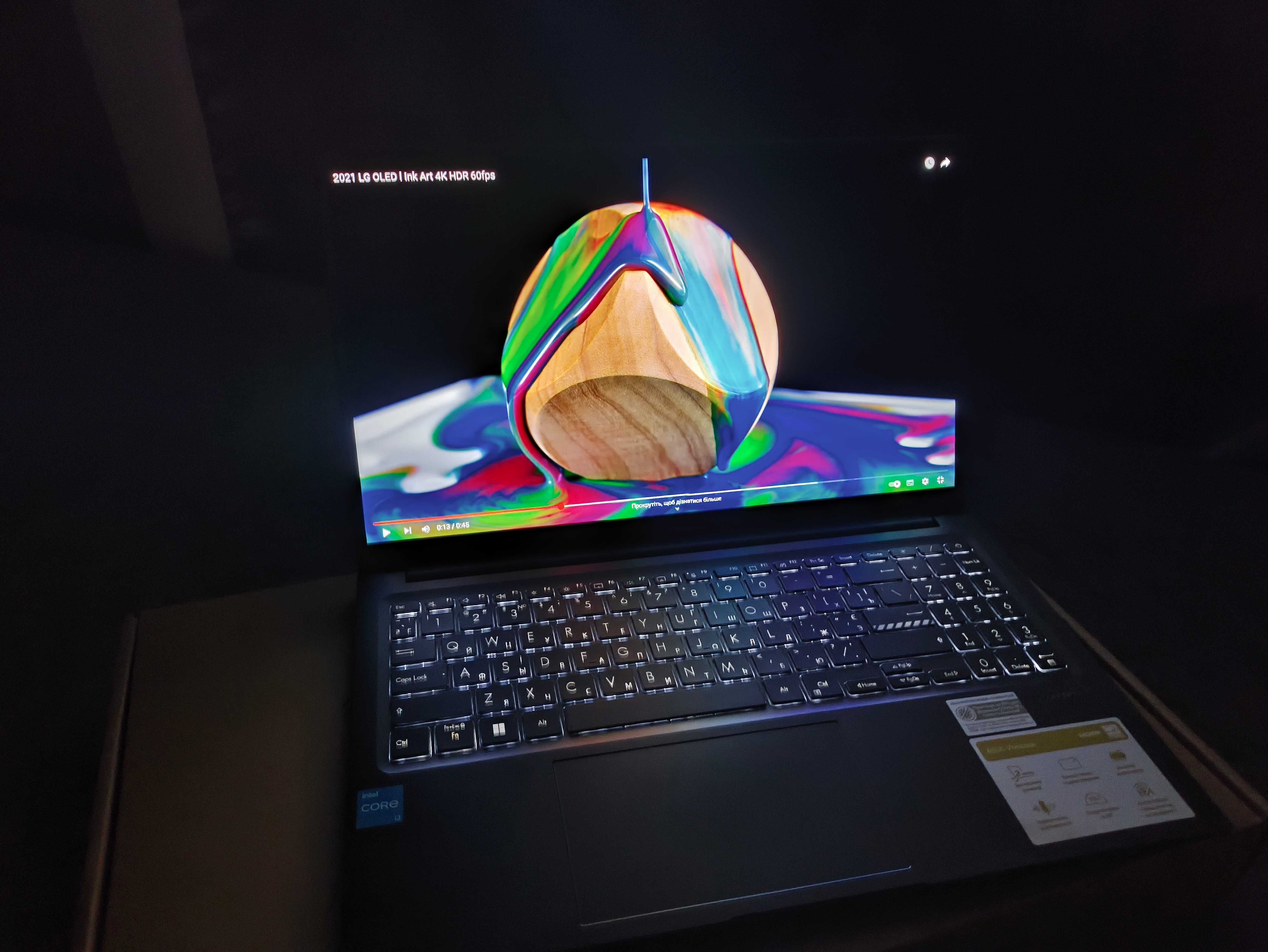 Ноутбук ASUS Vivobook 15 OLED X1505VA-L1232  Indie Black