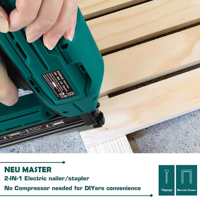 NEU MASTER Elektryczna gwoździarka brad, NTC0040