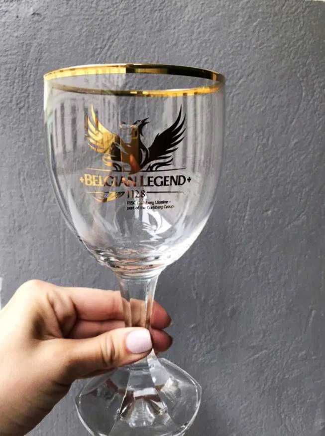 Пивной бокал "Grimbergen Belgian Legend", (оригинал из Бельгии)