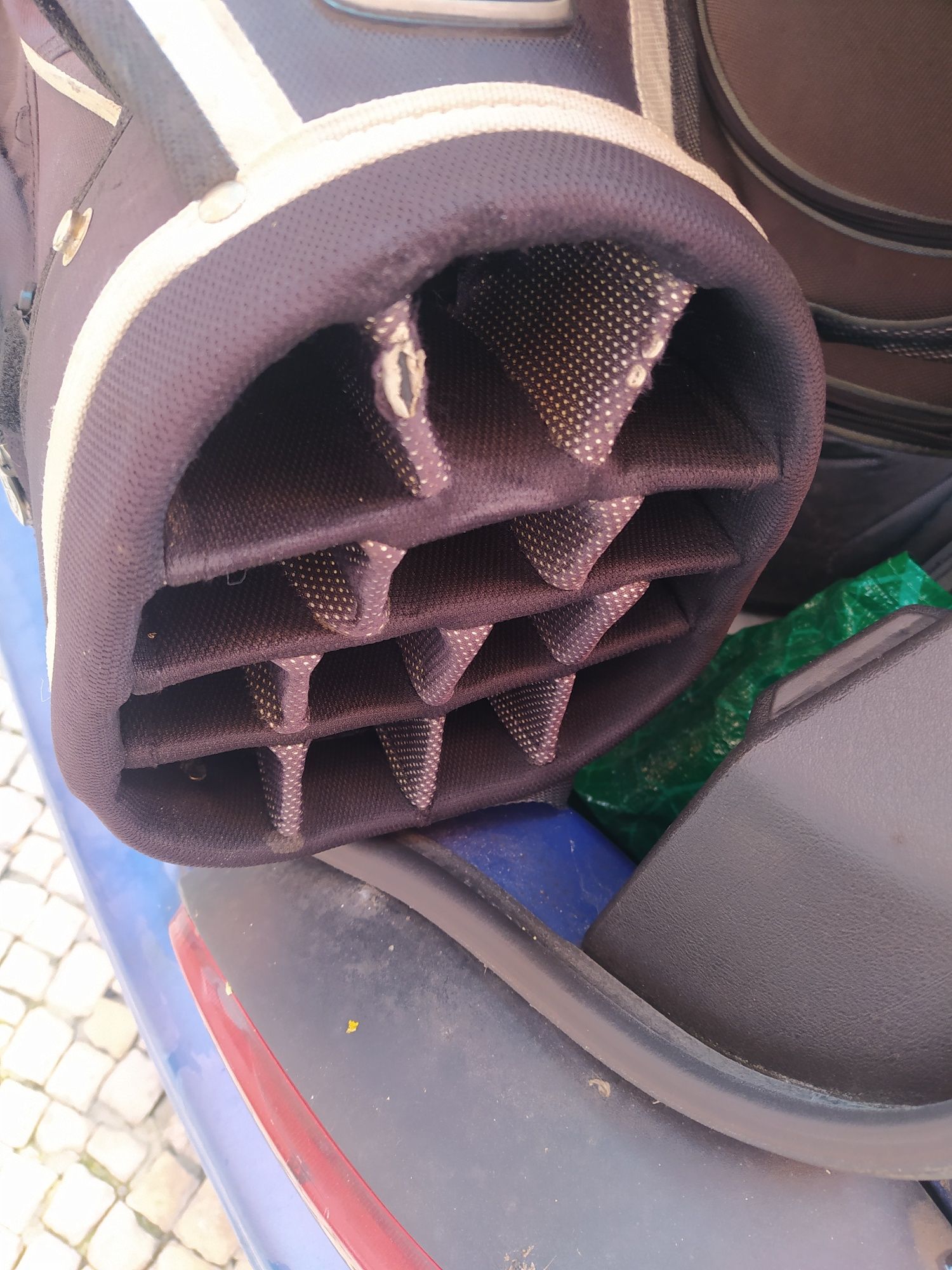 Sacos de golf sem tacos