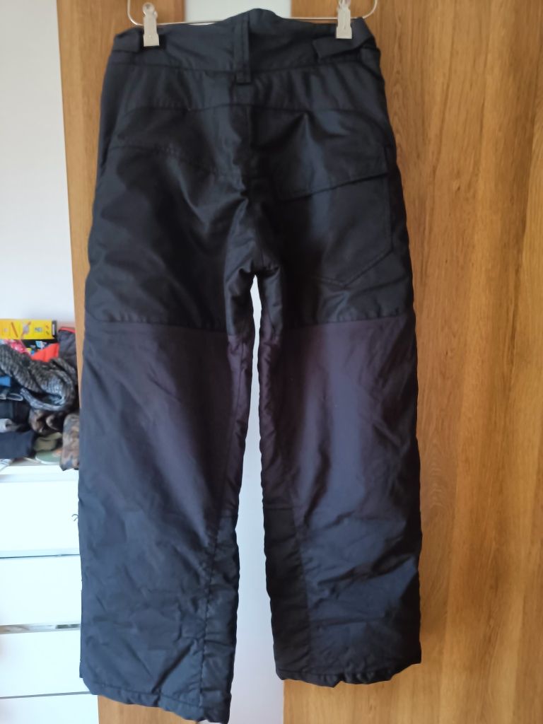 Spodnie narciarskie zimowe ocieplane h&m 164